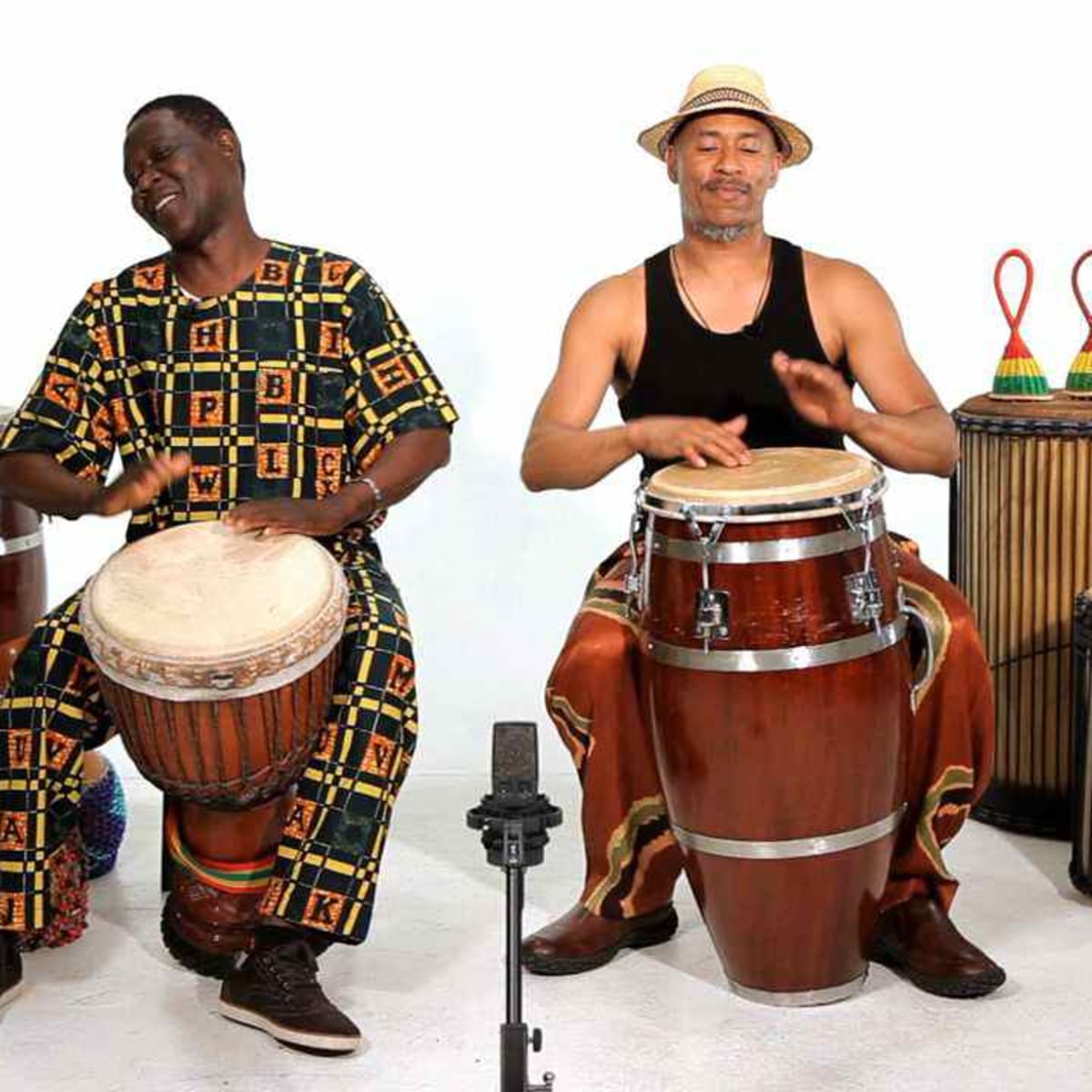 Djembe vs. Conga Howcast