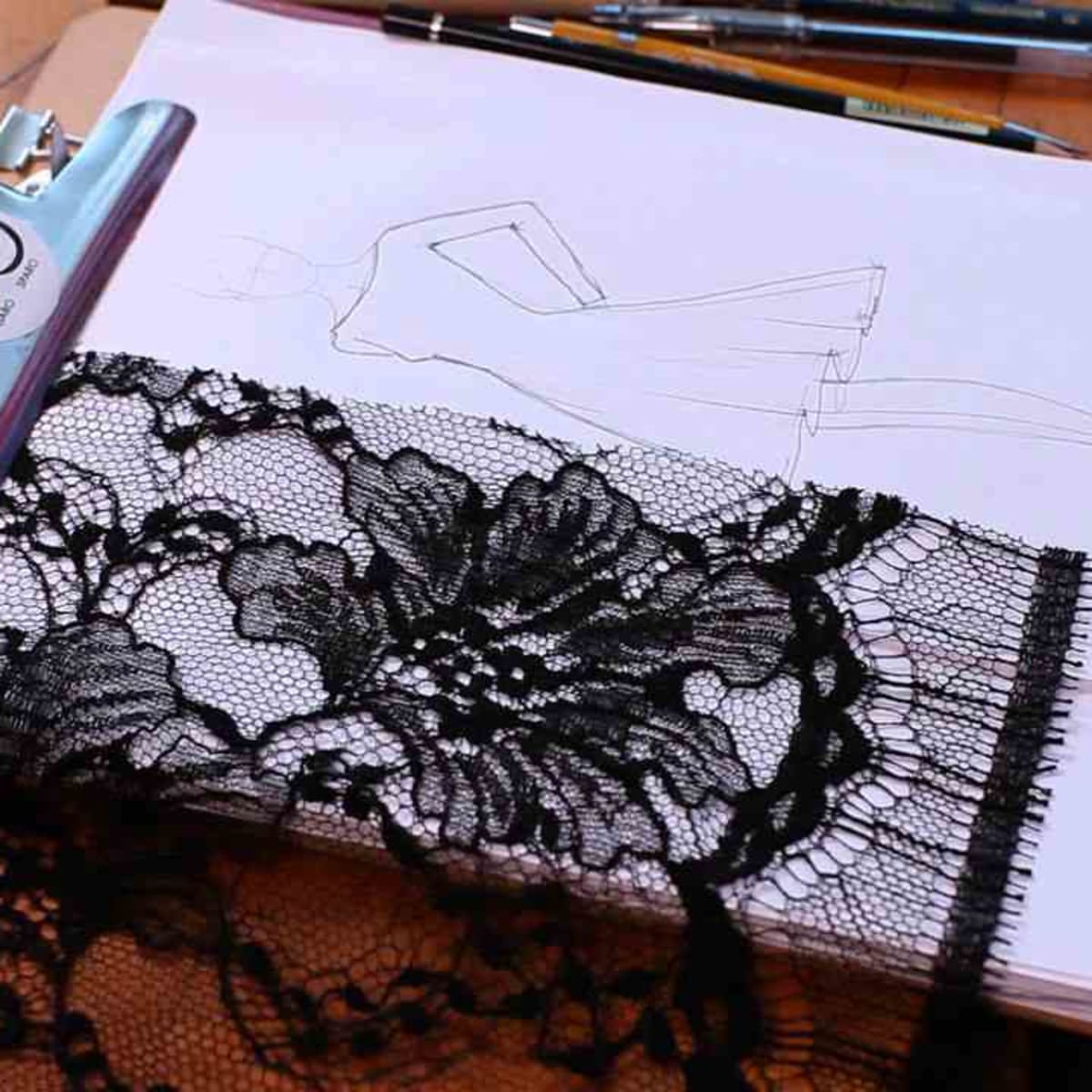How to Draw Lace for a Fashion Sketch Howcast