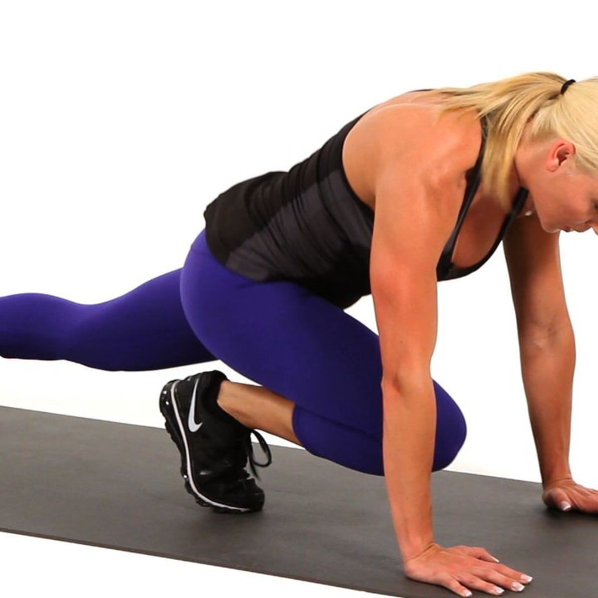 How to Do Mountain Climbers Leg Drives for a Leg Workout Howcast