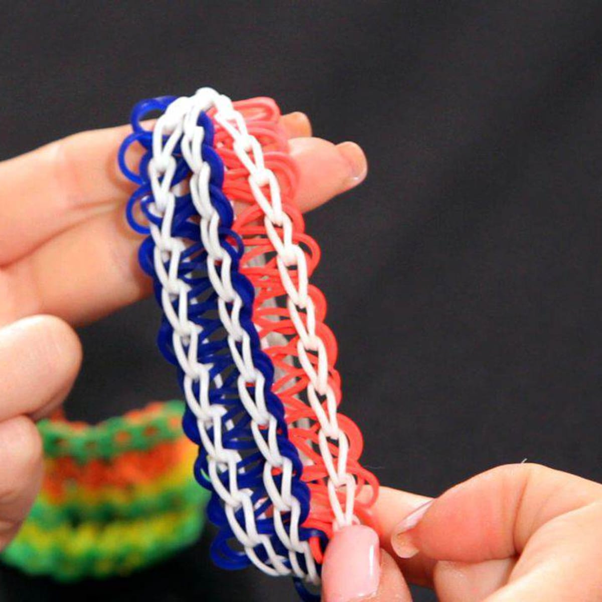 Zig zag cheap rainbow loom