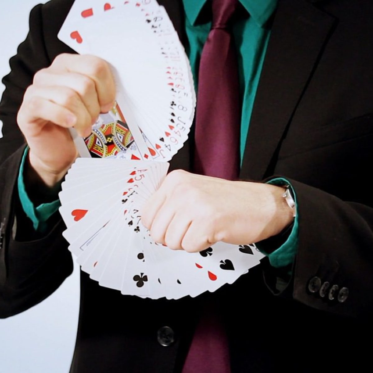 One handed fan on sale