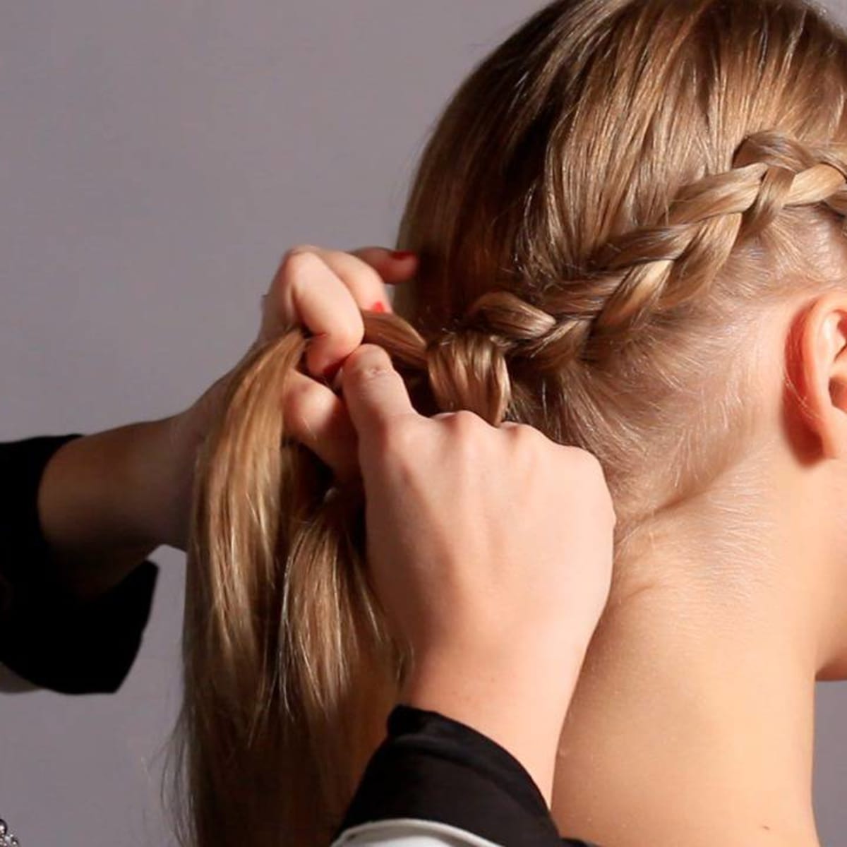 French braid hotsell headband style