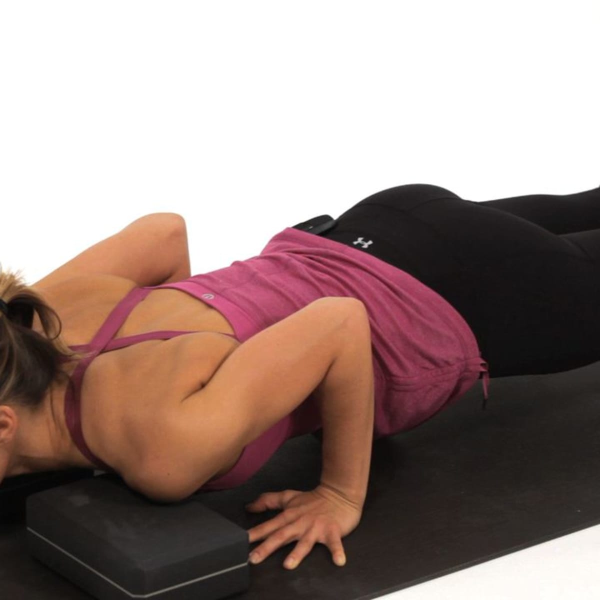 How to Do a High Plank to Low Plank Chaturanga Dandasana Howcast