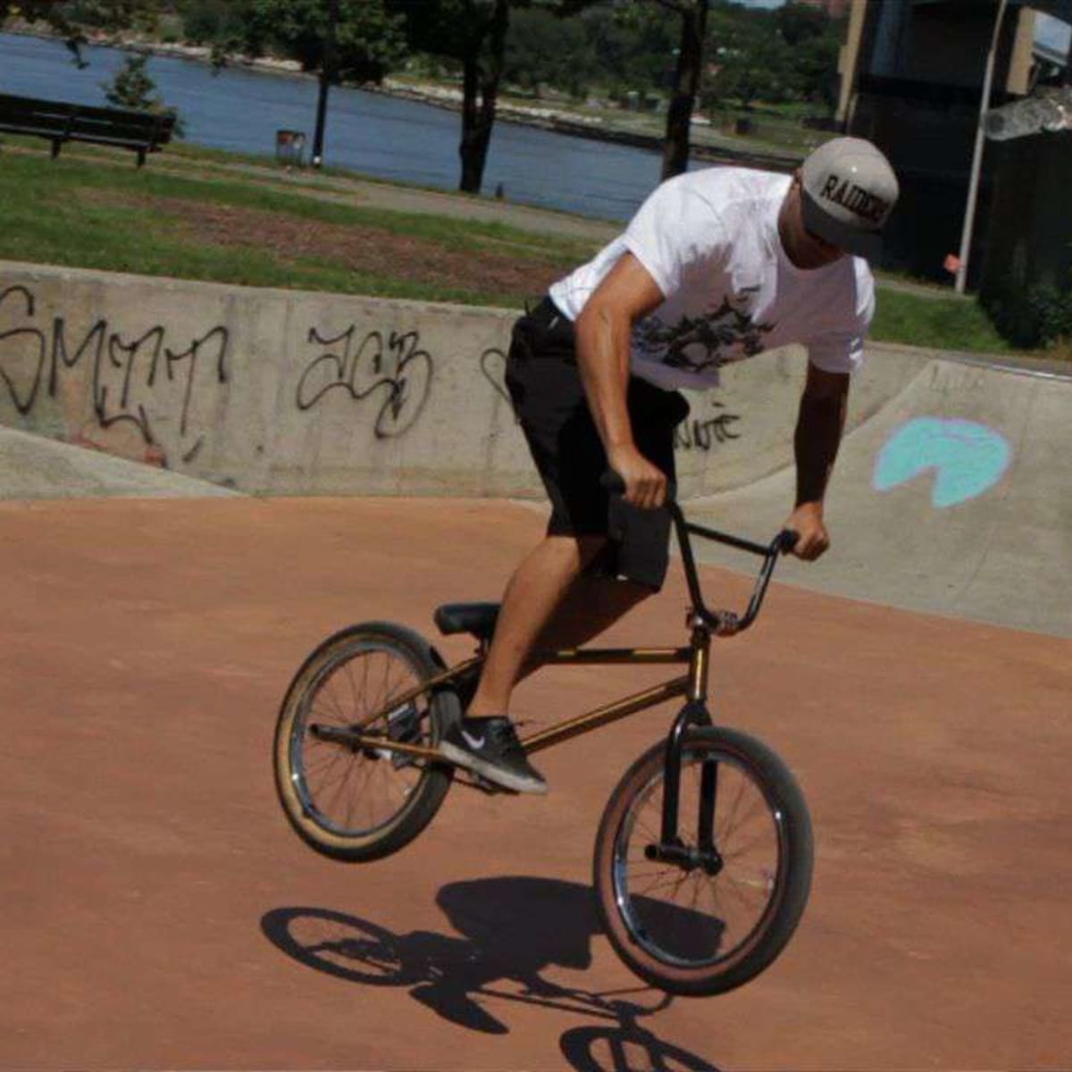 How to Do a 180 on a BMX Howcast