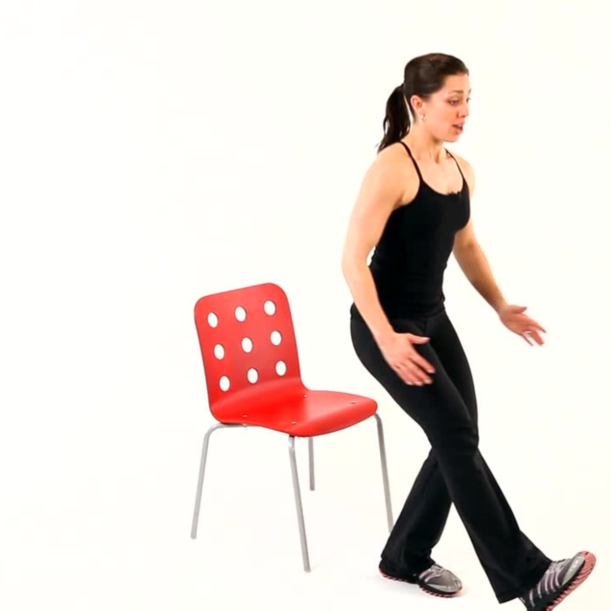 Single leg chair sale squat