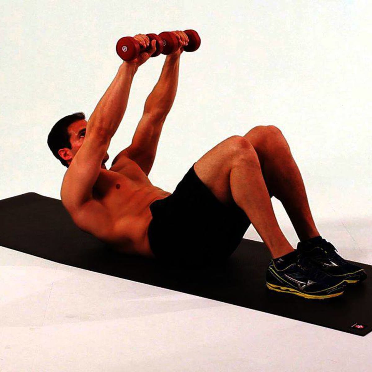 Weighted deals crunch dumbbell