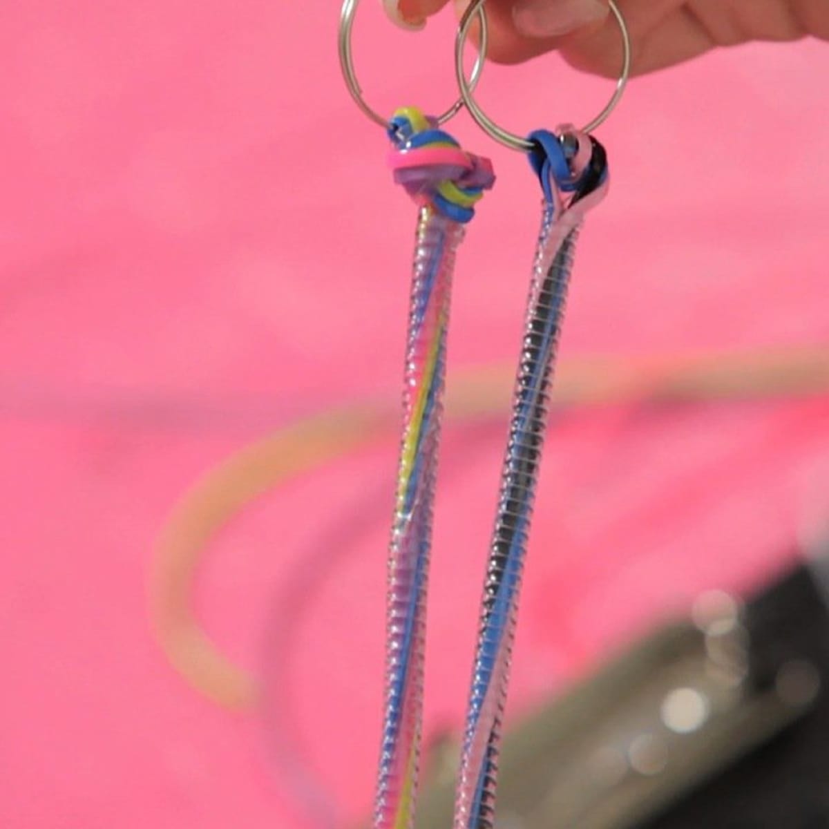 How to Make a Tunnel Friendship Bracelet with Lanyard Howcast