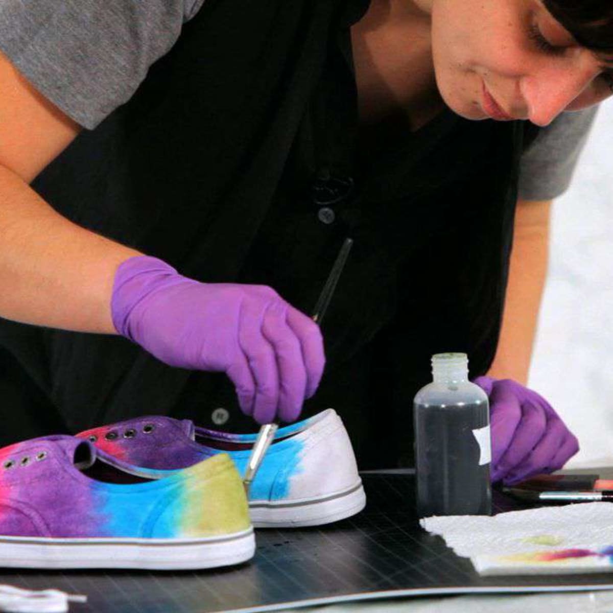 Tie dye shoes for women sale