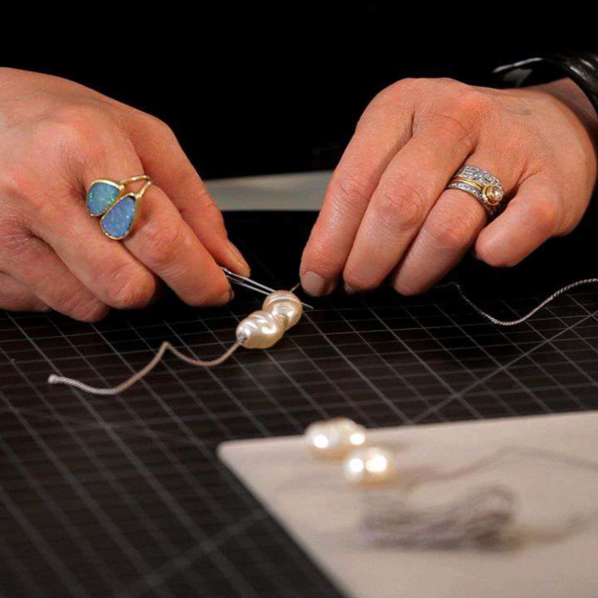 French wire for pearl knotting shop