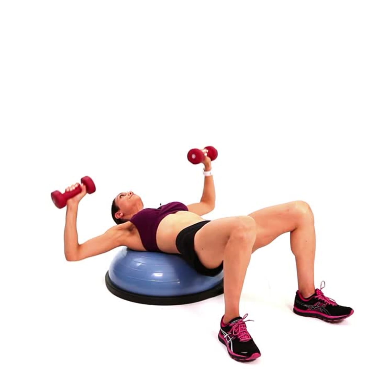 Bosu chest press clearance