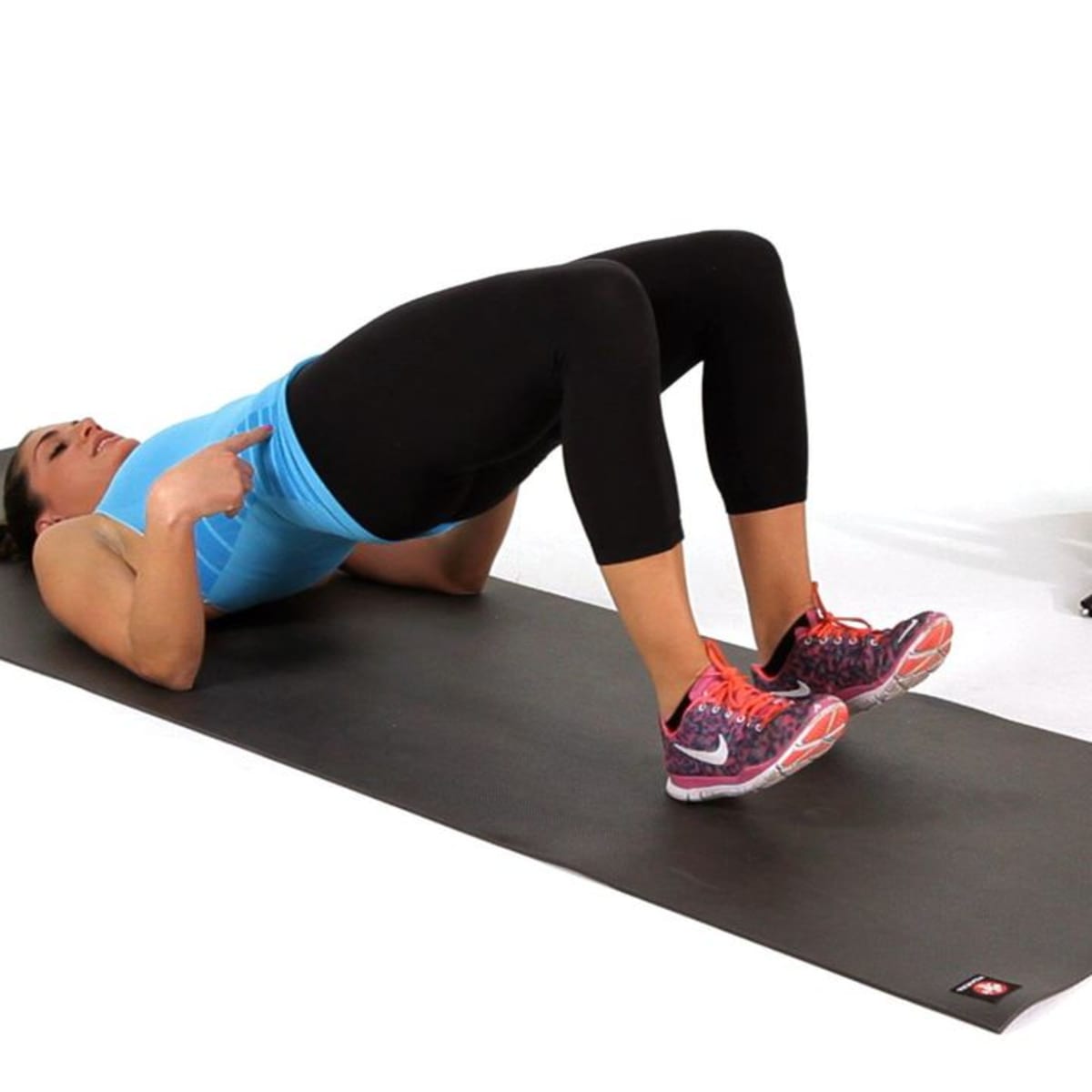 Glute discount bridge march