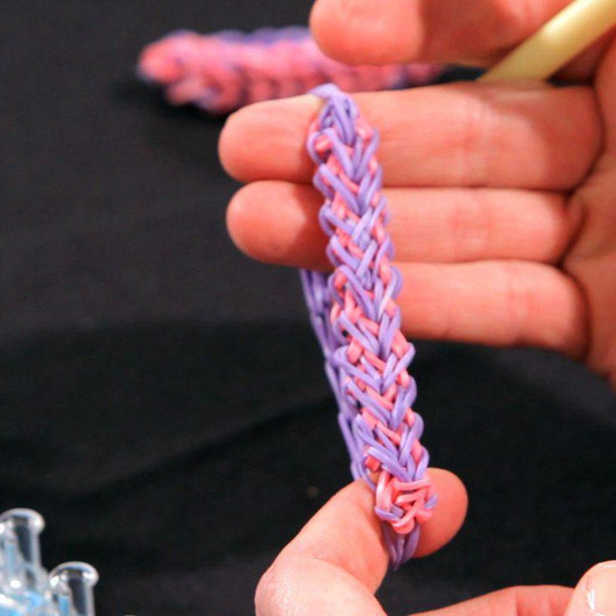 Rainbow loom heart outlet