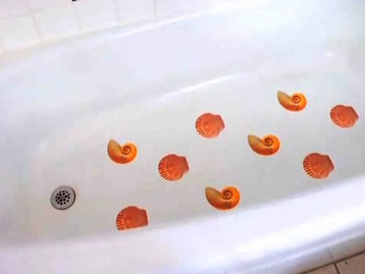 How To Remove Non Slip Bathtub Stickers, Prevent Slipping In Bathtub