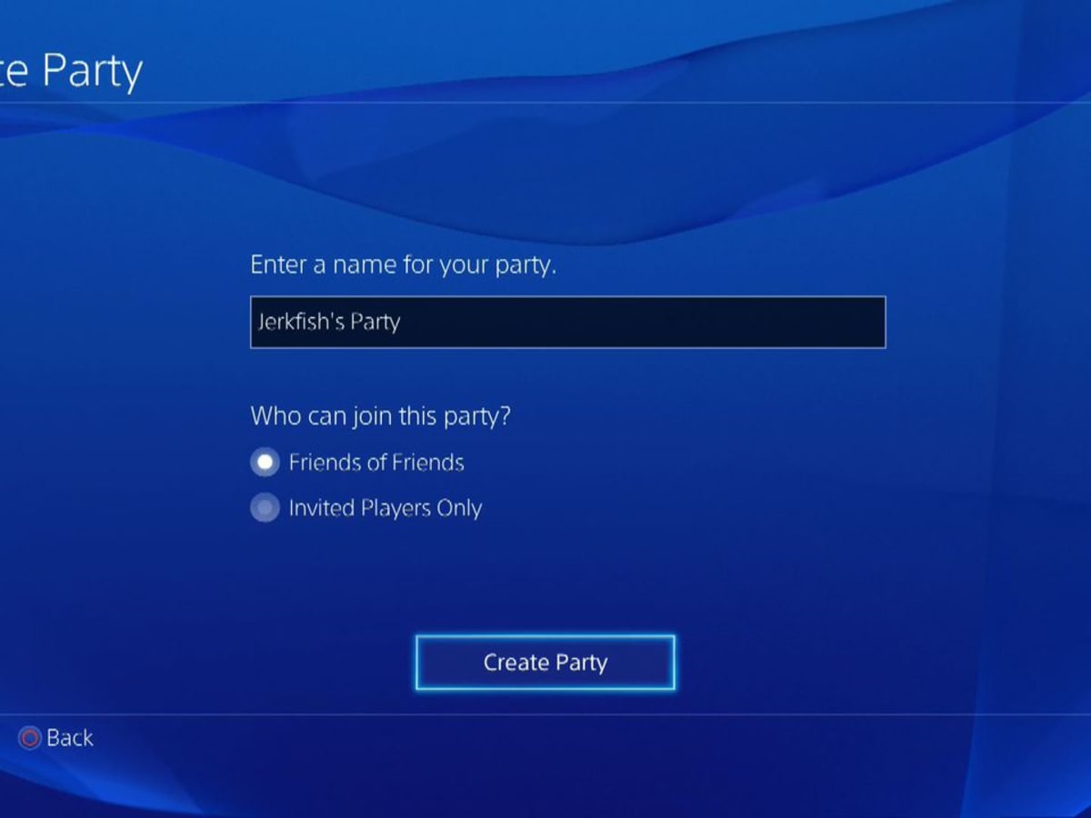 speelplaats Veel gevaarlijke situaties Teken Does PlayStation 4 Have Party Chat? - Howcast