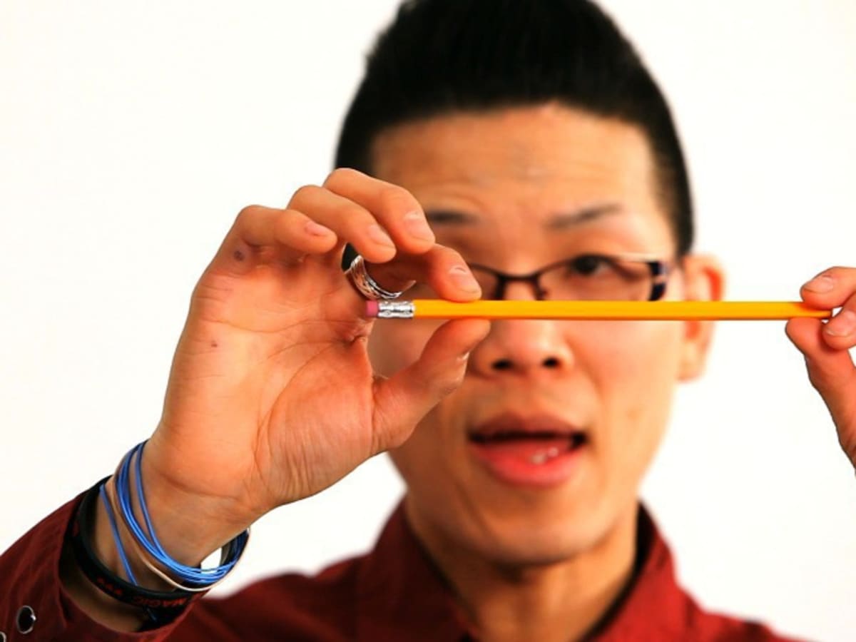 How To Do The Rubber Pencil Office Magic Trick Howcast