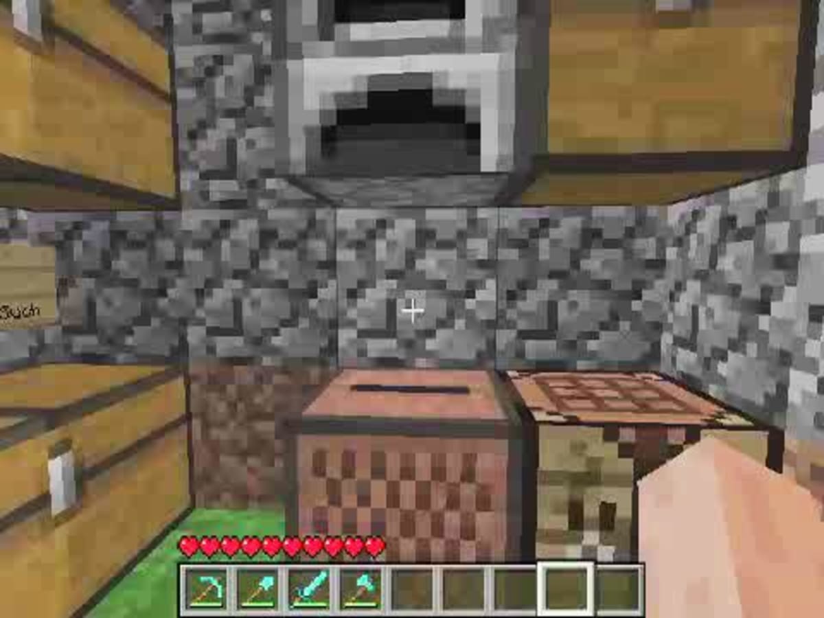 Minecraft Tutorial How To Build And Use A Minecraft Jukebox Howcast