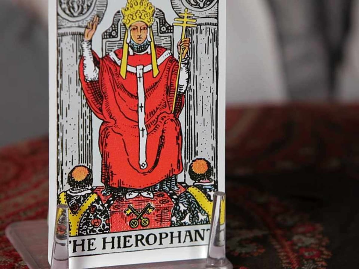 The Hierophant & The Hanged Man Tarot Card Combination and Meaning