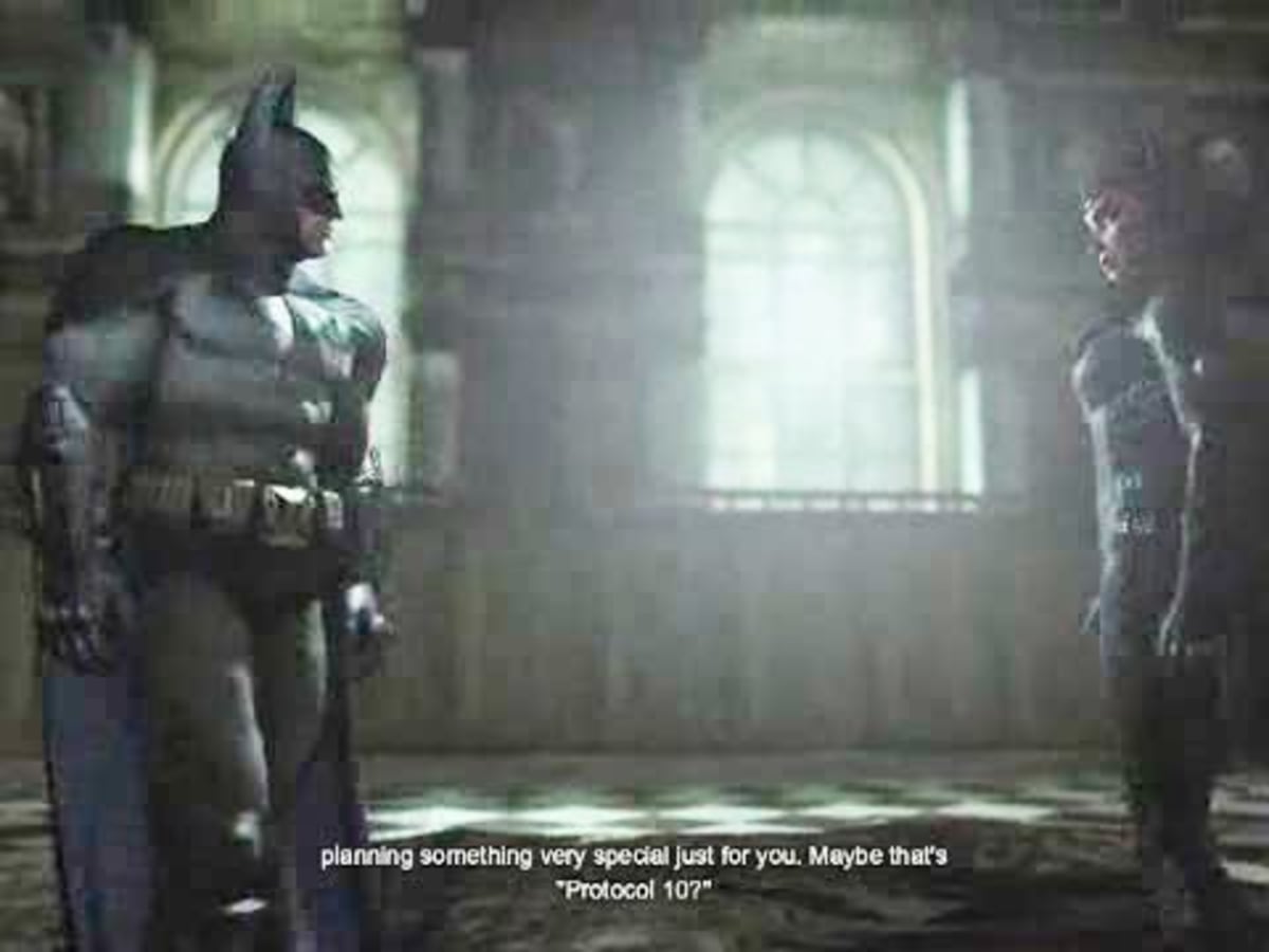 Batman Arkham Asylum : Let's Play With Me Old Friend #REVIEW NO.23