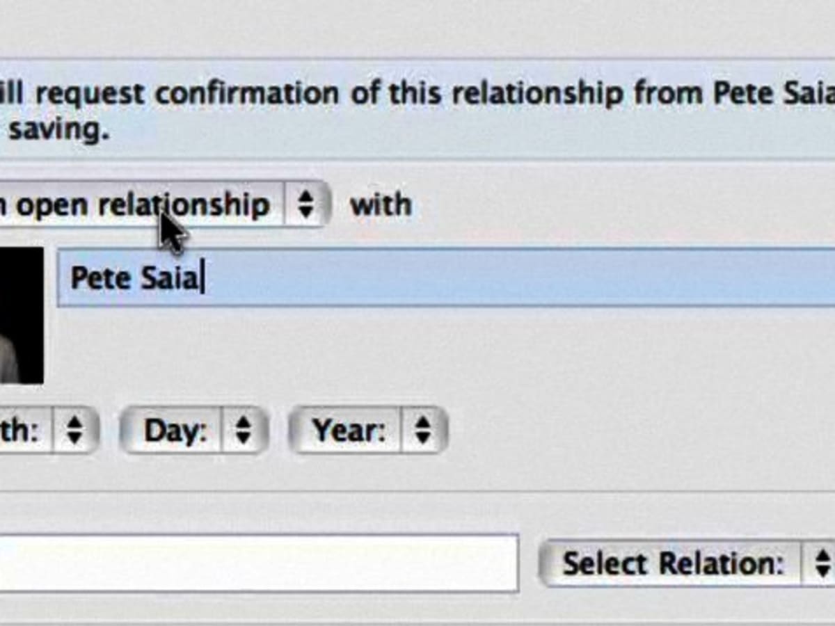 What does it mean when you have a pending relationship status on facebook