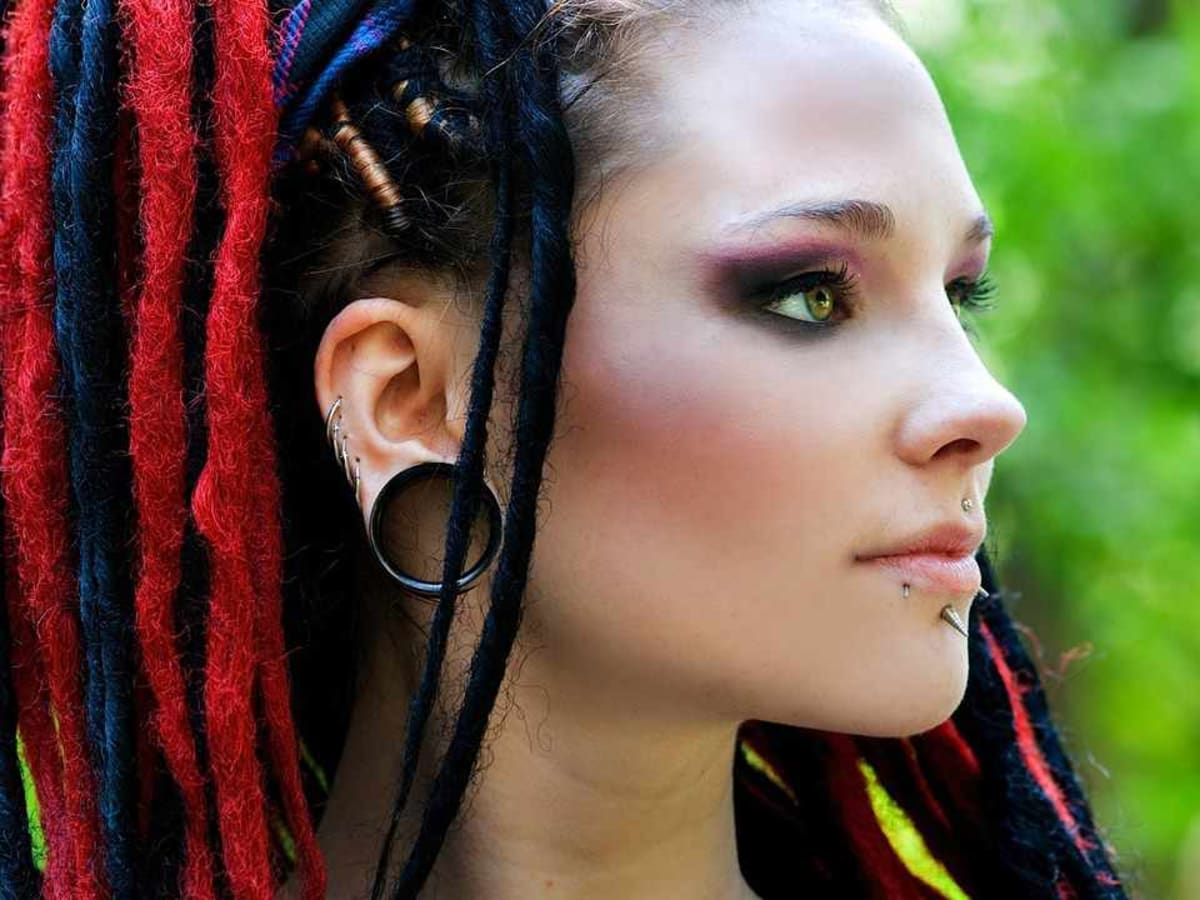 Dyed dread tips new arrivals