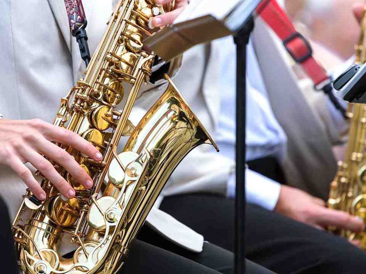 A sharp shop on alto saxophone