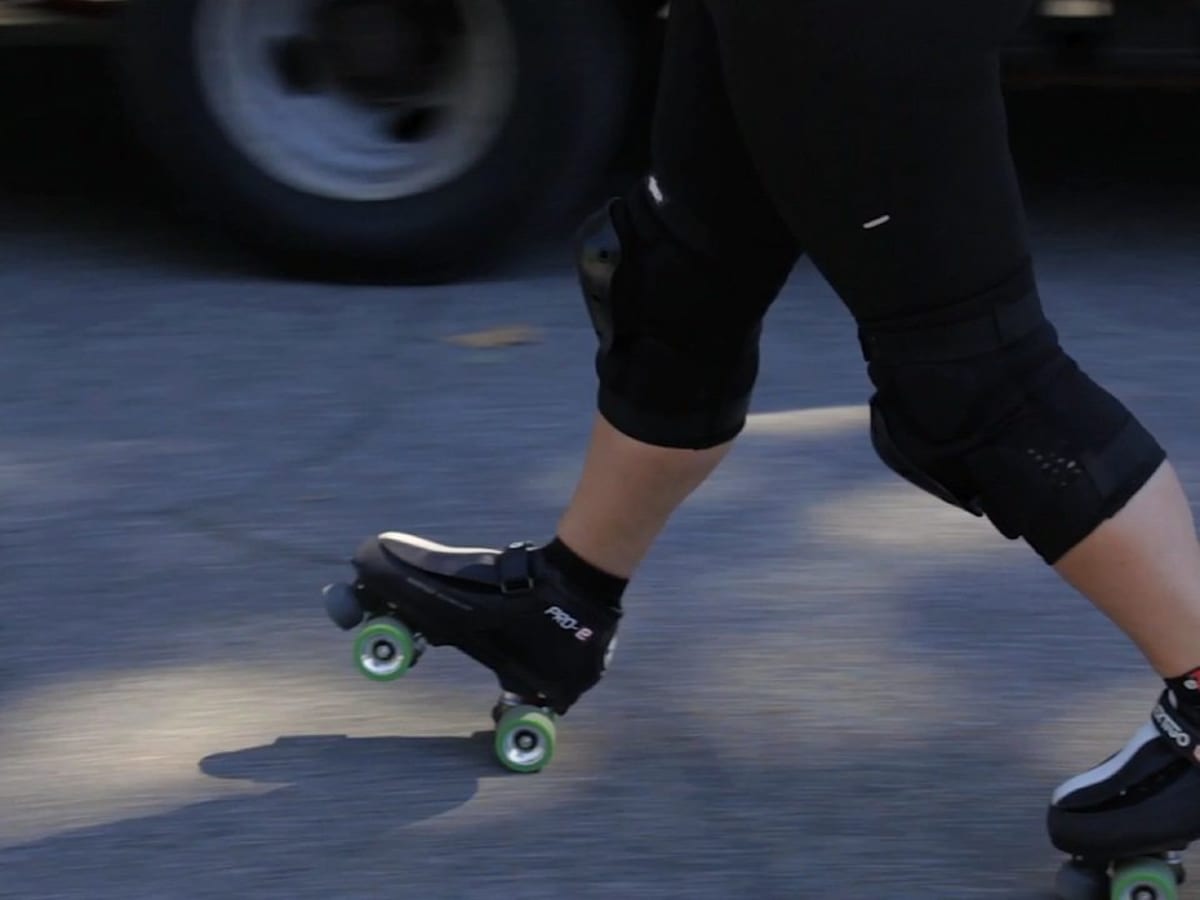 How to Do a Heel Toe on Roller Skates Howcast