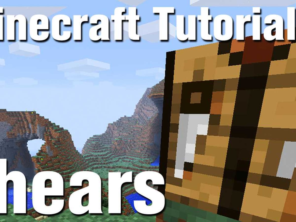 How to shop make shears minecraft