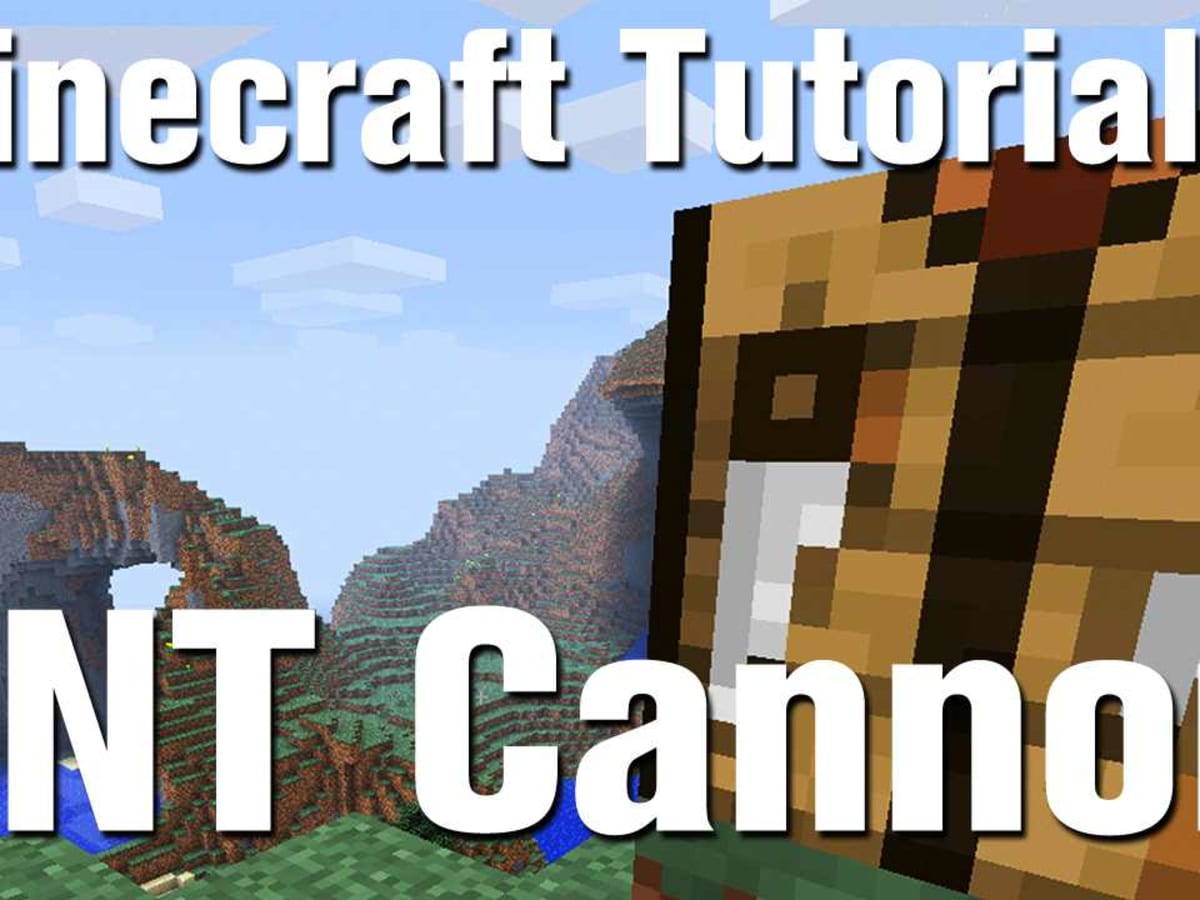How to build a shop cannon in minecraft