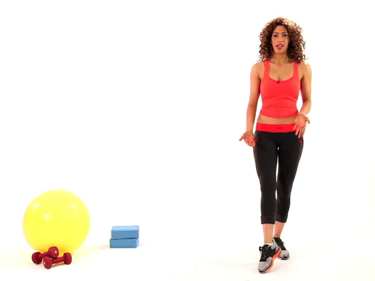 How to Do a Standing Leg Lift Howcast