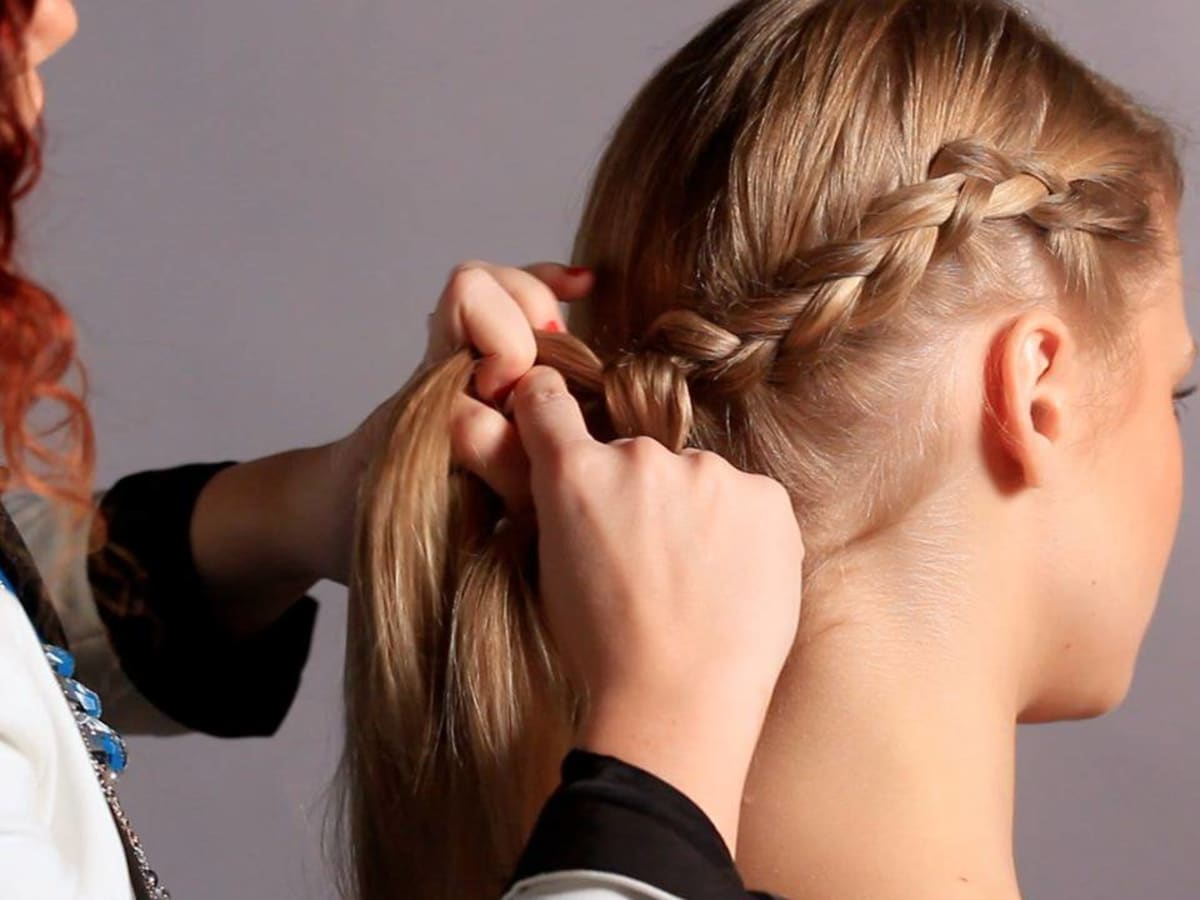 Headband braid ponytail discount