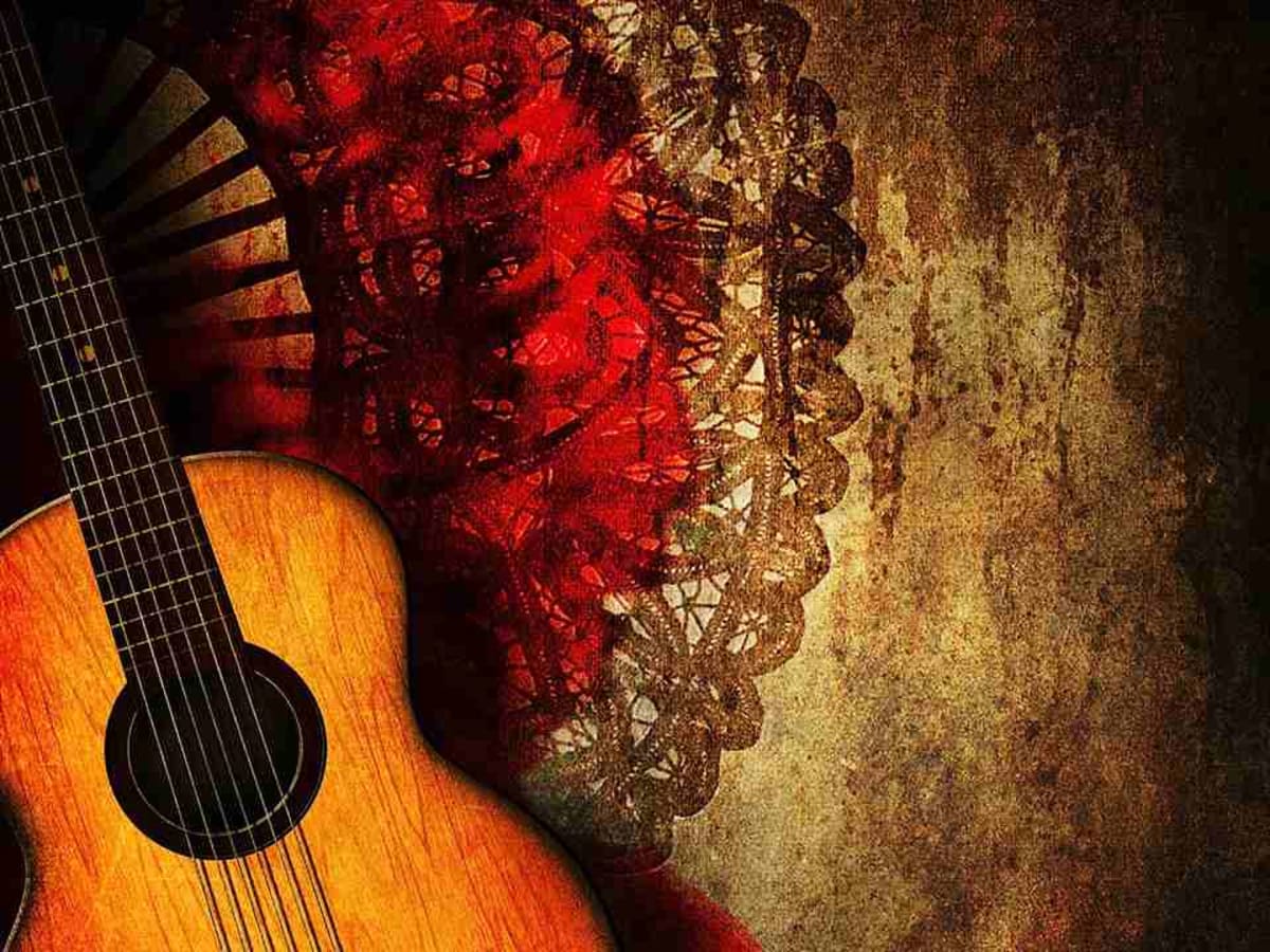 Guitar for flamenco on sale