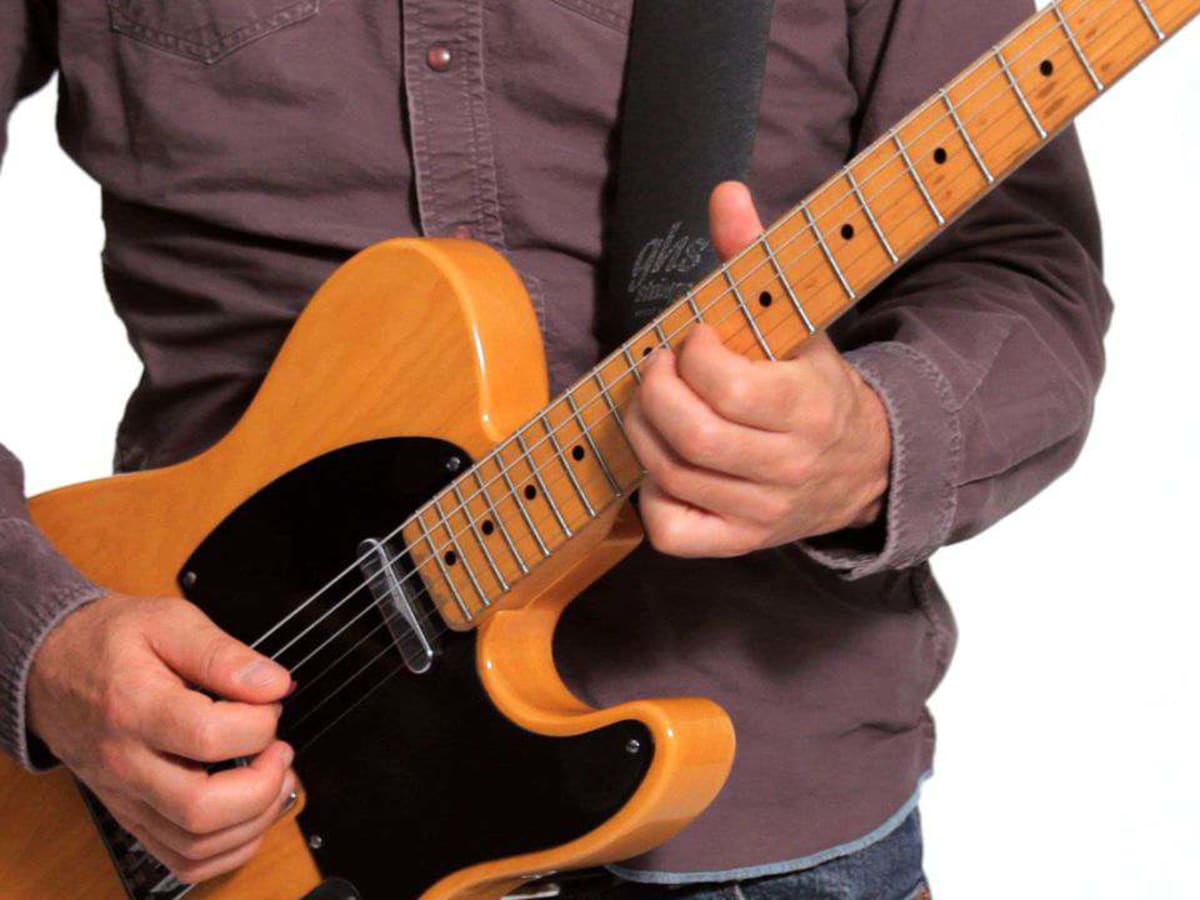 Hand top bender guitar