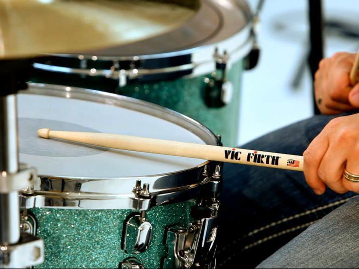 Cross shot snare drum top