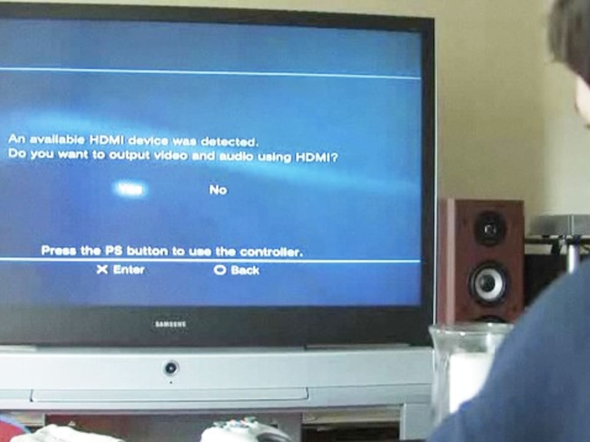 How to set ps3 to hot sale hdmi