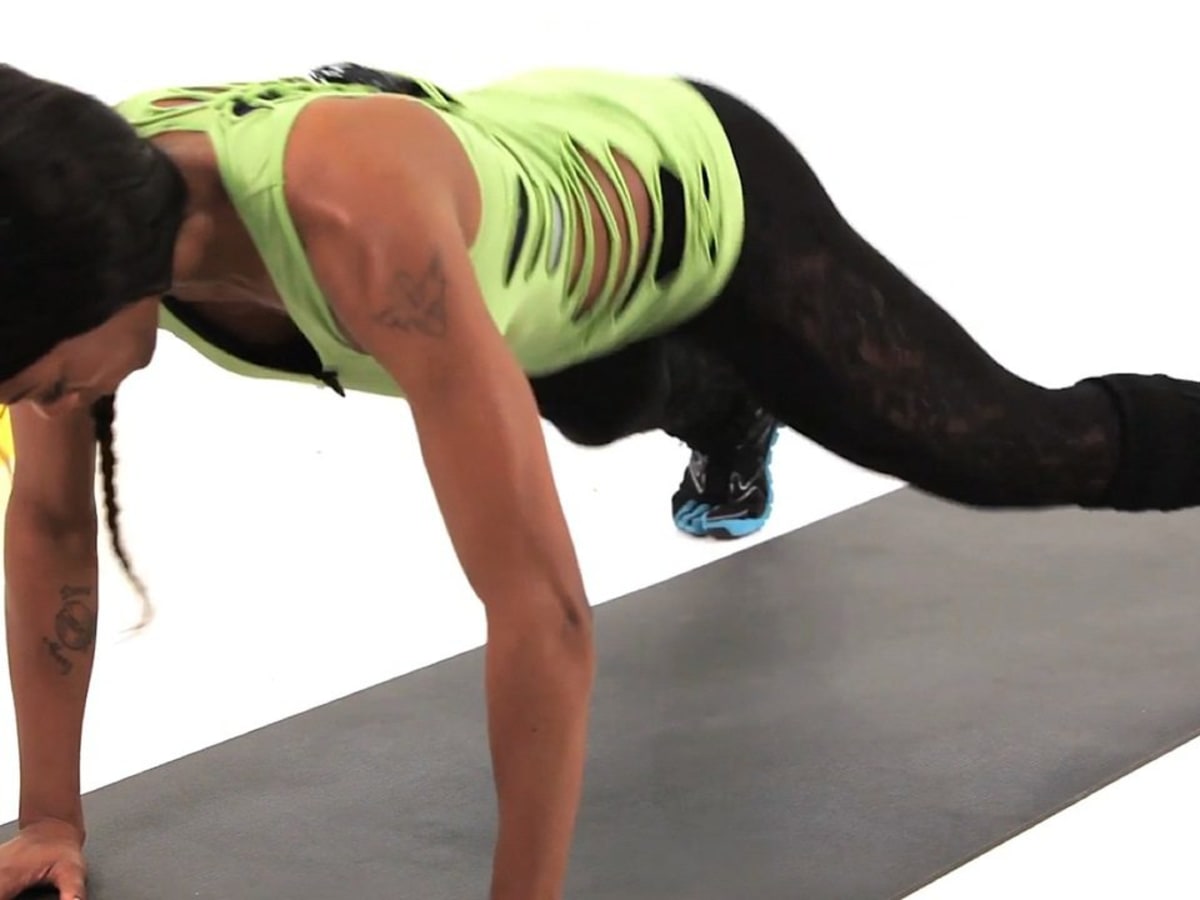 Plank best sale shuffle exercise