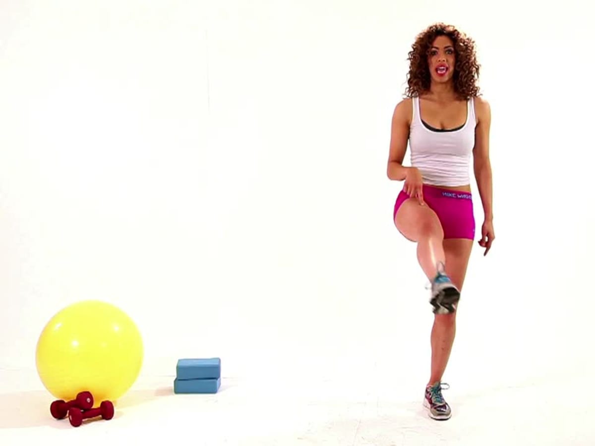 Raised leg circles exercise hot sale