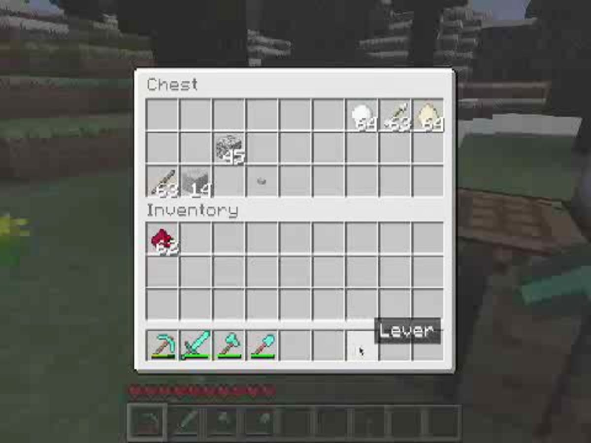 Minecraft Tutorial How to Set Up a Dispenser Howcast