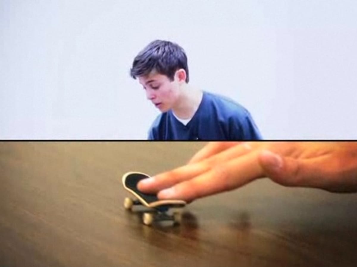 Tech deck sale trick