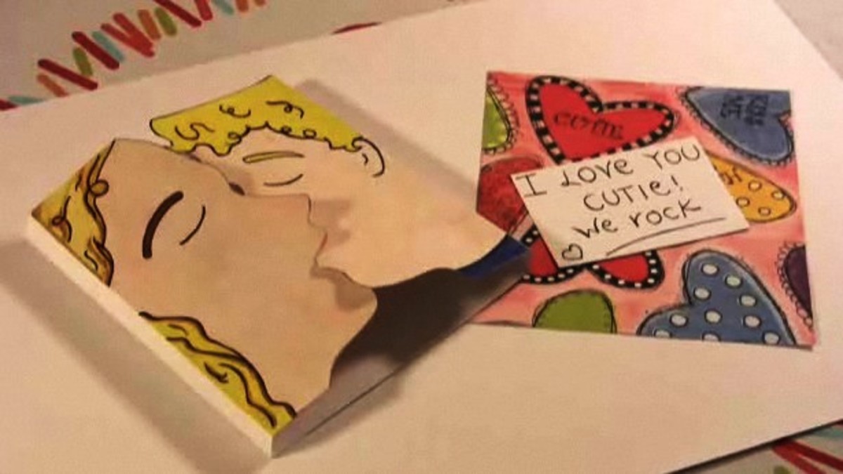 How to Make Kissing Cards Howcast