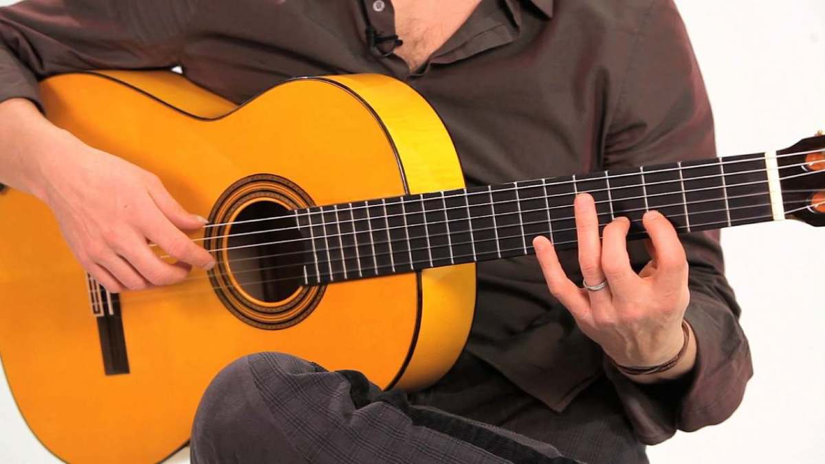 Flamenco Guitar LeftHand Technique How to Play Slurs