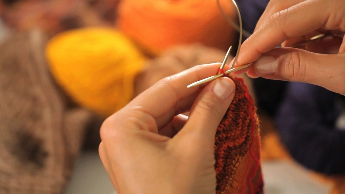 How to Work w/ Long Circular Needle using Magic Loop Method Howcast