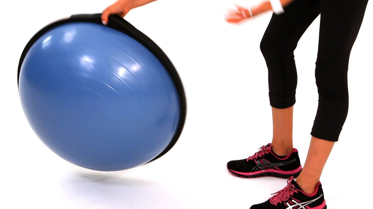 How to Use a Bosu Ball for a Workout Howcast