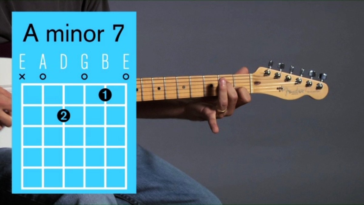 How to Play an A Minor 7 Barre Chord on Guitar - Howcast