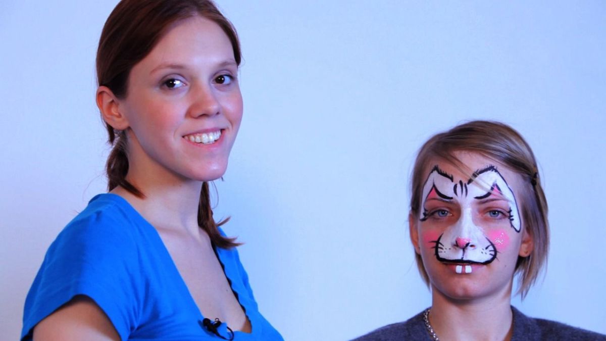 How to Paint a Bunny Rabbit with Face Paint Howcast