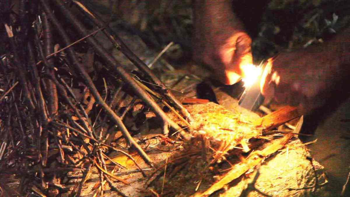 How to Make a Fire with Flint & Steel Howcast