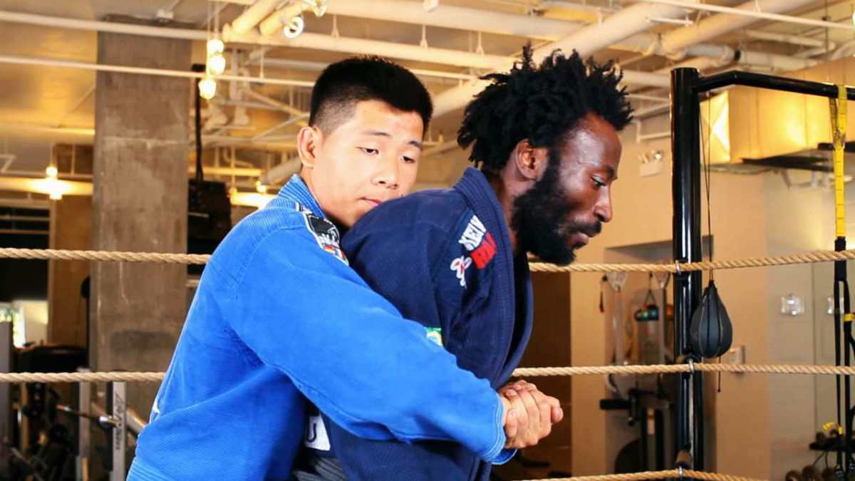How to Get Out of a Rear Bear Hug in Brazilian Jiu Jitsu - Howcast - How To Use Brazilian Jiu Jitsu Against A Bear