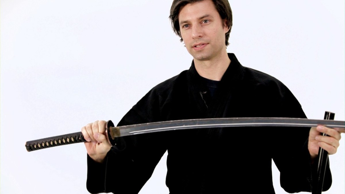How to Hold a Katana for Sword Fighting Howcast