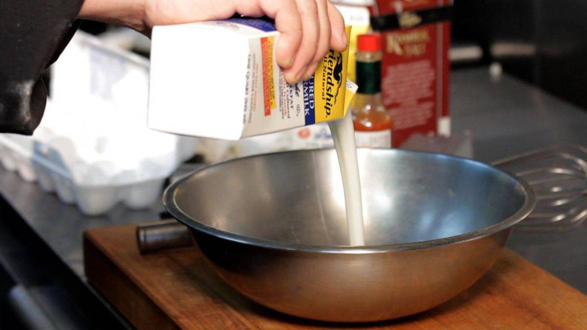 How to Make Buttermilk Batter for DeepFried Food Howcast