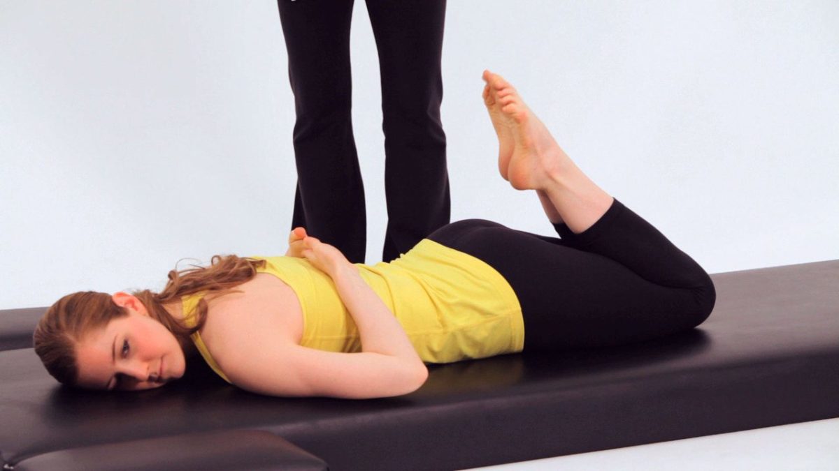 How to Do Double Leg Kicks in Pilates Howcast