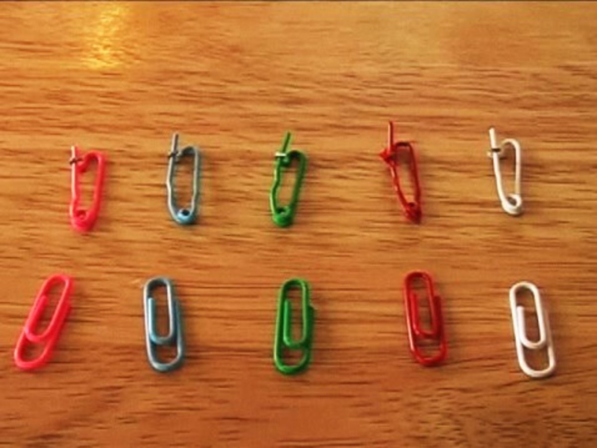 How to Turn a Paper Clip into a Safety Pin Howcast